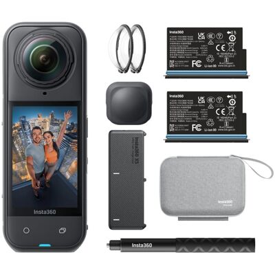 Insta360 - X5 Essentials Bundle - Black Insta360 - X5 Essentials Bundle - Black