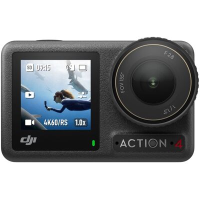 DJI - Osmo Action 4 Camera Standard Combo - Black DJI - Osmo Action 4 Camera Standard Combo - Black