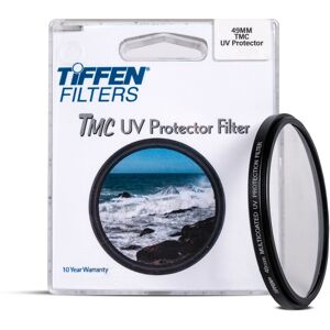 Tiffen - 49mm Multicoated UV Protection Filter 18-Layer Multi-Coating Slim Aluminum Ring Protection for Photography/Video Tiffen - 49mm Multicoated UV Protection Filter 18-Layer Multi-Coating Slim Aluminum Ring Protection for Photography/Video