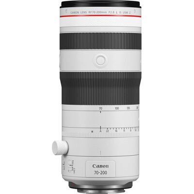Canon - RF70-200mm F2.8 L IS USM Z Hybrid Zoom Lens for Use with EOS R-Series Cameras - White Canon - RF70-200mm F2.8 L IS USM Z Hybrid Zoom Lens for Use with EOS R-Series Cameras - White