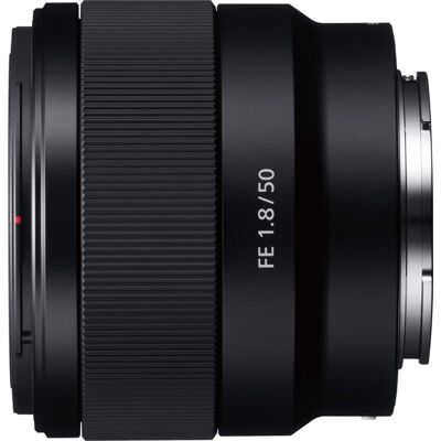 FE 50mm f/1.8 Prime Lens for Sony Alpha E-mount Cameras - Black FE 50mm f/1.8 Prime Lens for Sony Alpha E-mount Cameras - Black