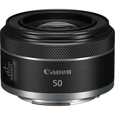 Canon - RF50mm F1.8 STM Standard Prime Lens for EOS R-Series Cameras - Black Canon - RF50mm F1.8 STM Standard Prime Lens for EOS R-Series Cameras - Black