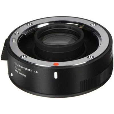 Sigma - 1.4x Teleconverter TC-1401 for Canon - Black Sigma - 1.4x Teleconverter TC-1401 for Canon - Black