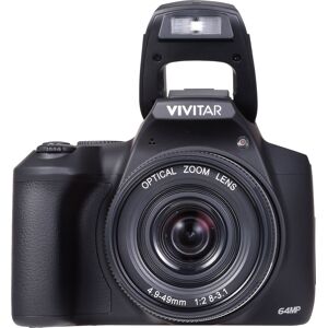 Vivitar - 4K (2160) Video Hybrid Optical Zoom Bridge Camera with Lens - Black Vivitar - 4K (2160) Video Hybrid Optical Zoom Bridge Camera with Lens - Black