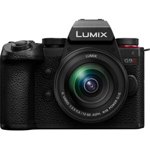 Panasonic - LUMIX G9II Mirrorless Camera with LUMIX ASPH 12-60mm F3.5-5.6 Lens - Black Panasonic - LUMIX G9II Mirrorless Camera with LUMIX ASPH 12-60mm F3.5-5.6 Lens - Black