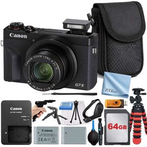 Bundle - Canon - PowerShot G7 X Mark III Camera with 64GB Card + ZeeTech Professional - Black Bundle - Canon - PowerShot G7 X Mark III Camera with 64GB Card + ZeeTech Professional - Black