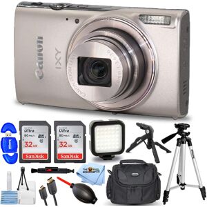 Canon - Compact Digital Camera IXY 650 HS M (Silver) 7283C001 - 12PC Accessory Kit Canon - Compact Digital Camera IXY 650 HS M (Silver) 7283C001 - 12PC Accessory Kit