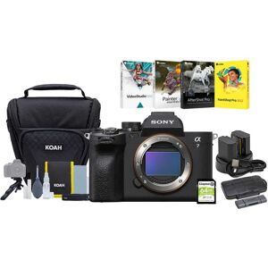 Sony - Alpha 7 IV Full-frame Interchangeable Lens Camera (Body Only) Bundle - Black Sony - Alpha 7 IV Full-frame Interchangeable Lens Camera (Body Only) Bundle - Black