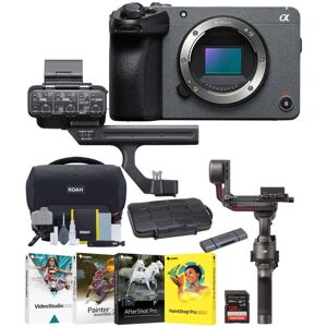 Sony - FX30 Cinema Camera with XLR Handle Unit and DJI RS3 Gimbal Stabalizer Sony - FX30 Cinema Camera with XLR Handle Unit and DJI RS3 Gimbal Stabalizer