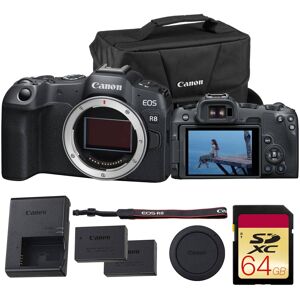 Canon - EOS R8 Full Frame Mirrorless Camera Hybrid Bundle Canon - EOS R8 Full Frame Mirrorless Camera Hybrid Bundle
