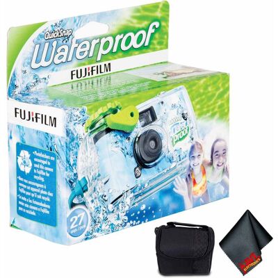 Bundle - Fujifilm - QuickSnap 800 Waterproof 35mm Disposable Camera (27 Exposures), Bundle - Fujifilm - QuickSnap 800 Waterproof 35mm Disposable Camera (27 Exposures),