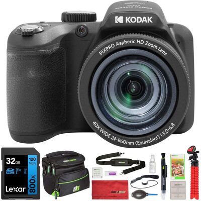 Bundle - Kodak - PIXPRO Astro Zoom 20MP Digital Camera 40X Optical Zoom w/ 32GB Memory Card Kit Bundle - Kodak - PIXPRO Astro Zoom 20MP Digital Camera 40X Optical Zoom w/ 32GB Memory Card Kit