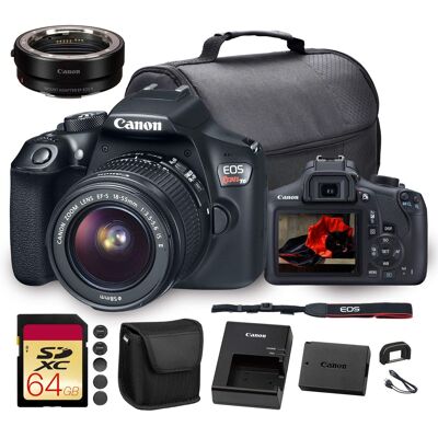 Canon - EOS Rebel T6 DSLR Camera Beginner Photography Bundle Canon - EOS Rebel T6 DSLR Camera Beginner Photography Bundle