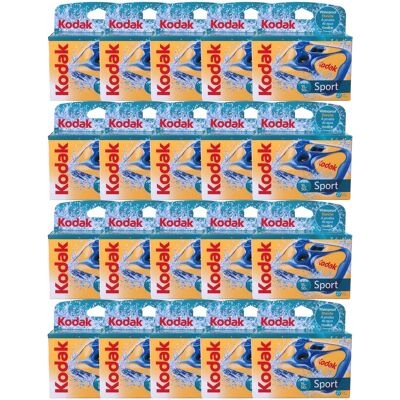 20x Kodak Water and Sport One-Time Use Disposable Camera Waterproof 27 Exposures 20x Kodak Water and Sport One-Time Use Disposable Camera Waterproof 27 Exposures