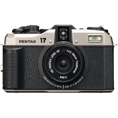 Pentax - 17 Dark Silver Camera - Black Pentax - 17 Dark Silver Camera - Black