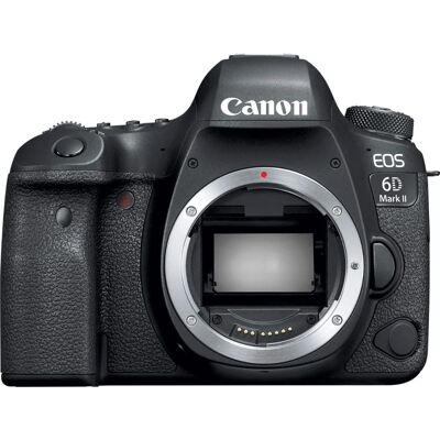 Canon - EOS 6D Mark II DSLR Video Camera (Body Only) - Black Canon - EOS 6D Mark II DSLR Video Camera (Body Only) - Black