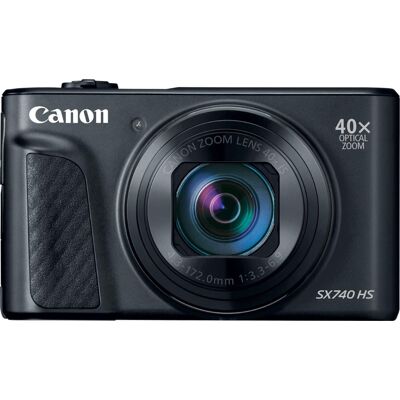 Canon - PowerShot SX740 HS 20.3-Megapixel Digital Camera - Black Canon - PowerShot SX740 HS 20.3-Megapixel Digital Camera - Black