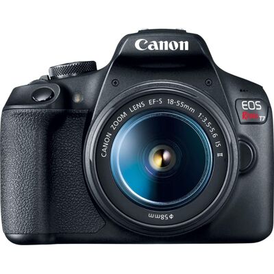 Canon - EOS Rebel T7 DSLR Video Camera with 18-55mm Lens - Black Canon - EOS Rebel T7 DSLR Video Camera with 18-55mm Lens - Black