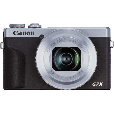 Canon - PowerShot G7 X Mark III 20.1-Megapixel Digital Camera - Silver Canon - PowerShot G7 X Mark III 20.1-Megapixel Digital Camera - Silver