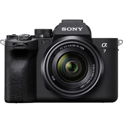 Sony - Alpha 7 IV Full-frame Mirrorless Interchangeable Lens Camera with SEL2870 Lens - Black Sony - Alpha 7 IV Full-frame Mirrorless Interchangeable Lens Camera with SEL2870 Lens - Black