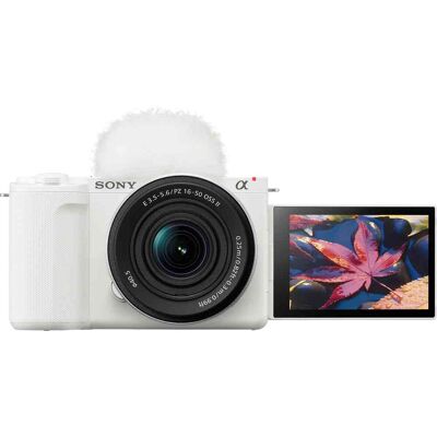 Sony - Alpha ZV-E10 II Mirrorless Content Creators’ Camera Kit with 16-50mm OSS II Lens - White Sony - Alpha ZV-E10 II Mirrorless Content Creators’ Camera Kit with 16-50mm OSS II Lens - White
