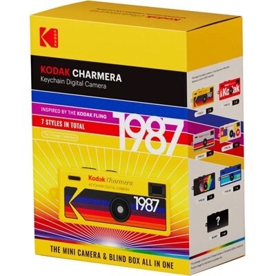 Kodak - Charmera 1.6MP: The Viral Y2K Keychain Camera (Blind Box) - Black Kodak - Charmera 1.6MP: The Viral Y2K Keychain Camera (Blind Box) - Black