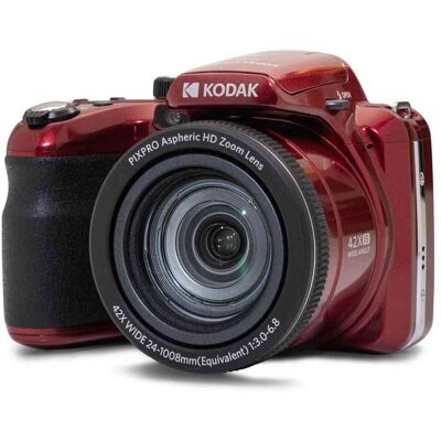 Kodak - PIXPRO AZ425 Astro Zoom 20MP Full HD Digital Camera - Red Kodak - PIXPRO AZ425 Astro Zoom 20MP Full HD Digital Camera - Red