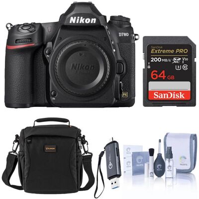 Bundle - Nikon - D780 FX-Format DSLR Camera, with Included Value Bundle - Nikon - D780 FX-Format DSLR Camera, with Included Value