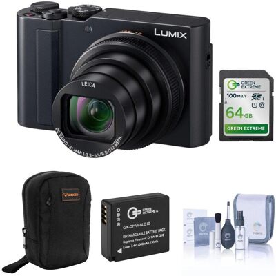 Bundle - Panasonic - LUMIX ZS300 4K Compact Digital Camera, Black Bundle - Panasonic - LUMIX ZS300 4K Compact Digital Camera, Black