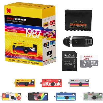 Bundle - Kodak - Charmera Keychain Digital Camera Blind Box - Surprise Bundle - Kodak - Charmera Keychain Digital Camera Blind Box - Surprise