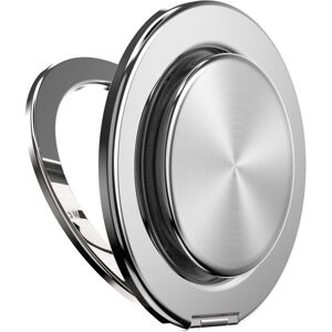 PopSockets - MagSafe Kick-Out Universal Magnetic Grip & Stand with Adapter Ring for Cell Phones - Alum-Radial Silver PopSockets - MagSafe Kick-Out Universal Magnetic Grip & Stand with Adapter Ring for Cell Phones - Alum-Radial Silver