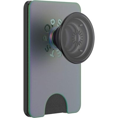 PopSockets - MagSafe PopWallet+ Cell Phone Wallet & Grip, with Adapter Ring - Nightshade PopSockets - MagSafe PopWallet+ Cell Phone Wallet & Grip, with Adapter Ring - Nightshade