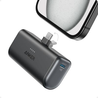 Anker - iPhone 17 Portable Charger Nano Power Bank test - Black Anker - iPhone 17 Portable Charger Nano Power Bank test - Black