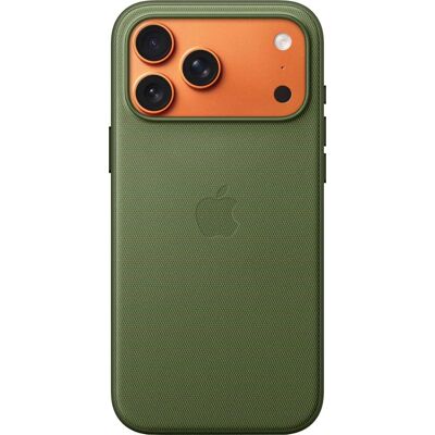 Apple - iPhone 17 Pro Max TechWoven Case with MagSafe - Green Apple - iPhone 17 Pro Max TechWoven Case with MagSafe - Green