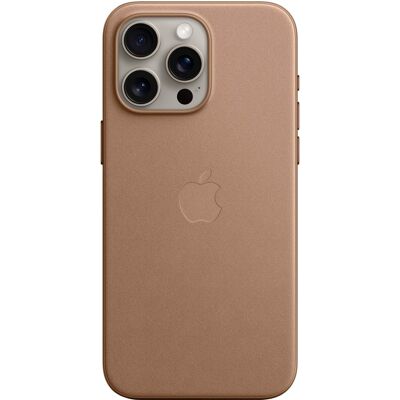 Apple - iPhone 15 Pro Max FineWoven Case with MagSafe - Taupe Apple - iPhone 15 Pro Max FineWoven Case with MagSafe - Taupe
