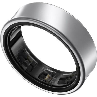 Samsung - Galaxy Ring – Size Before You Buy – Size 8 - Titanium Silver - (2024) Samsung - Galaxy Ring – Size Before You Buy – Size 8 - Titanium Silver - (2024)