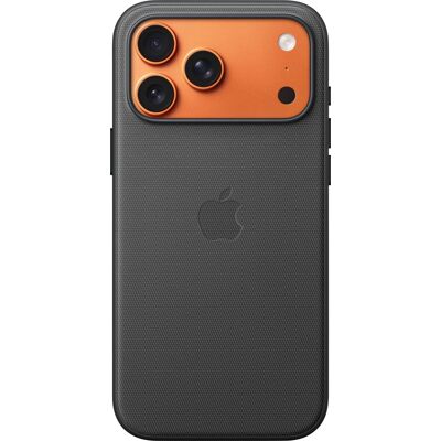 Apple - iPhone 17 Pro Max TechWoven Case with MagSafe - Black Apple - iPhone 17 Pro Max TechWoven Case with MagSafe - Black