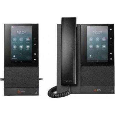 HP - Poly CCX 505 IP Phone - Corded - Corded/Cordless - Wi-Fi, Bluetooth - Desktop, Wall Mountable - 24 x Total Line - Black HP - Poly CCX 505 IP Phone - Corded - Corded/Cordless - Wi-Fi, Bluetooth - Desktop, Wall Mountable - 24 x Total Line - Black