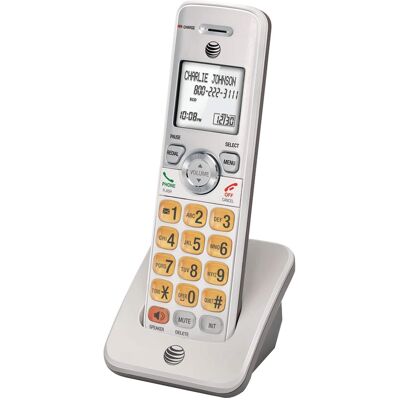 AT&T - Cordless Accessory Handset EL52215 and EL52315 - White AT&T - Cordless Accessory Handset EL52215 and EL52315 - White