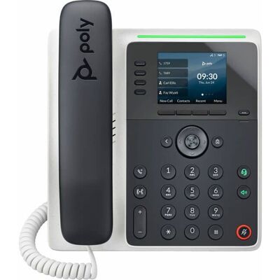 HP - Poly Edge E220 IP Phone - Corded - Corded/Cordless - Bluetooth - 3 Multiple Conferencing - Desktop, Wall Mountable - Black HP - Poly Edge E220 IP Phone - Corded - Corded/Cordless - Bluetooth - 3 Multiple Conferencing - Desktop, Wall Mountable - Black