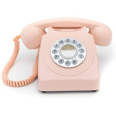 PopMarket - GPO Retro GPO746DPBPN 746 Desktop Push Button Telephone - Carnation EQUIPMENT - Pink PopMarket - GPO Retro GPO746DPBPN 746 Desktop Push Button Telephone - Carnation EQUIPMENT - Pink