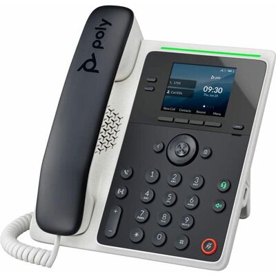 HP - Poly Edge E100 IP Phone - Corded - Corded - 3 Multiple Conferencing - Desktop, Wall Mountable - White, Midnight Blue - White,Midnight Blue HP - Poly Edge E100 IP Phone - Corded - Corded - 3 Multiple Conferencing - Desktop, Wall Mountable - White, Midnight Blue - White,Midnight Blue