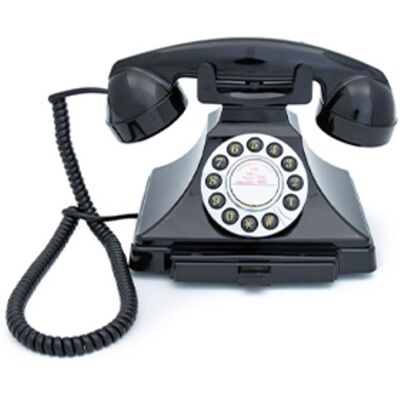 PopMarket - GPO Carrington Push Button Telephone - EQUIPMENT - Black PopMarket - GPO Carrington Push Button Telephone - EQUIPMENT - Black