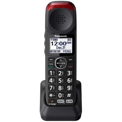 Panasonic - Amplified Cordless Phone Handset Accessory- TGMA44 - Black Panasonic - Amplified Cordless Phone Handset Accessory- TGMA44 - Black