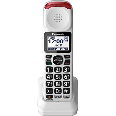 Panasonic - Amplified Cordless Phone Handset Accessory- KX-TGMA44 - White Panasonic - Amplified Cordless Phone Handset Accessory- KX-TGMA44 - White