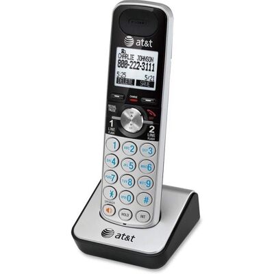 AT&T - TL88002 DECT 6.0 Handset Speakerphone - Black AT&T - TL88002 DECT 6.0 Handset Speakerphone - Black