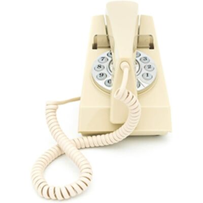 PopMarket - GPO Retro GPOTRMI Trim phone Desktop or Wall Mountable - Ivory - EQUIPMENT - White PopMarket - GPO Retro GPOTRMI Trim phone Desktop or Wall Mountable - Ivory - EQUIPMENT - White