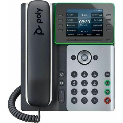 HP - Poly Edge E500 IP Phone - Corded - Corded - 3 Multiple Conferencing - Desktop, Wall Mountable - White, Midnight Blue - White,Midnight Blue HP - Poly Edge E500 IP Phone - Corded - Corded - 3 Multiple Conferencing - Desktop, Wall Mountable - White, Midnight Blue - White,Midnight Blue
