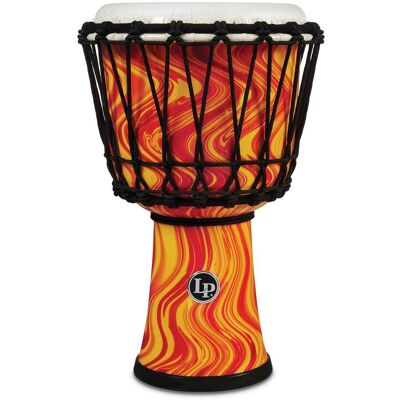 Latin Percussion - LP1607BL, 7-inch Rope Tuned Circle Djembe, Perfect-Pitch Synthetic Head, HD Shell Construction Latin Percussion - LP1607BL, 7-inch Rope Tuned Circle Djembe, Perfect-Pitch Synthetic Head, HD Shell Construction