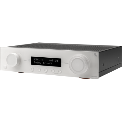 JBL - MA510 75W 5.2ch Bluetooth and WiFi Capable HDR 8K Ultra HD Compatible AV Home Theater Receiver - White JBL - MA510 75W 5.2ch Bluetooth and WiFi Capable HDR 8K Ultra HD Compatible AV Home Theater Receiver - White